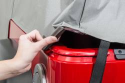 MasterTop - MasterTop 11110009 Full Door Cab Cover Gray Denim for 92-06 Jeep Wrangler TJ - Image 3