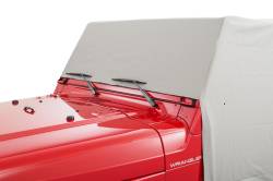 MasterTop - MasterTop 11110009 Full Door Cab Cover Gray Denim for 92-06 Jeep Wrangler TJ - Image 4
