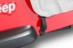 MasterTop - MasterTop 11110009 Full Door Cab Cover Gray Denim for 92-06 Jeep Wrangler TJ - Image 5