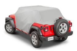 MasterTop - MasterTop 11111609 Full Door Cab Cover Gry Denim for 18-24 Jeep Wrangler JLU 4DR - Image 1