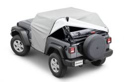 MasterTop - MasterTop 11111509 Full Door Cab Cover Gray Denim for 18-24 Jeep Wrangler JL 2DR - Image 2