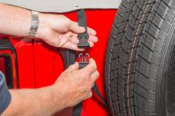 MasterTop - MasterTop 11120509 5 Layer Full Door Cab Cover Gray for 18-24 Wrangler JL 2DR - Image 2