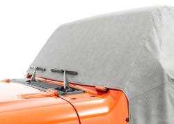 MasterTop - MasterTop 11120509 5 Layer Full Door Cab Cover Gray for 18-24 Wrangler JL 2DR - Image 4