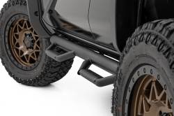 Rough Country Suspension Systems - Rough Country 3" Drop Step Nerf Bars-Black, for 25-26 4Runner; 72014 - Image 1