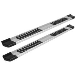 Raptor Series - Raptor 1702-0501 Brushed Alum 6" Slide Track Running Boards for 19-25 Ram 1500 - Image 155