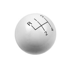 Hurst - Hurst 1630003 Classic 4-Speed Shift Knob Upper Left Reverse White 3/8-16 - Image 3