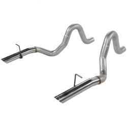 Flowmaster 15820 Prebent Exhaust Tailpipe Kit 3.0" Rear Exit PAIR Aluminized