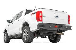 Rough Country Suspension Systems - Rough Country Heavy Duty Black Rear Bumper 19-24 Ford Ranger 10760 - Image 2