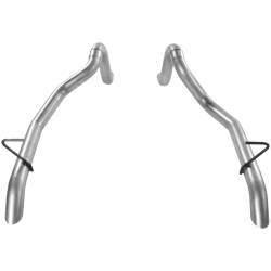 Flowmaster - Flowmaster 15805 Prebent Exhaust Tailpipe Kit 2.5" Rear Exit PAIR Aluminized - Image 2