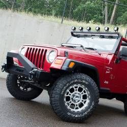 ARIES - ARIES 15916 Roof Light Mounting Bracket w/Crossbar for 97-06 Jeep Wrangler TJ - Image 2