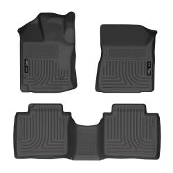 Husky Liner Weatherbeater Front/Rear Floor Liners Black for Toyota Venza 99541