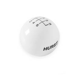 Hurst - Hurst 1630016 Classic 6-Speed Shift Knob Upper Right Reverse White 16mmx1.5 - Image 3