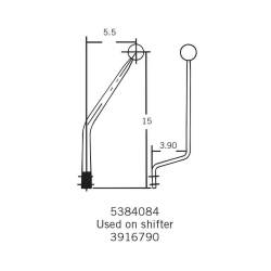 Hurst - Hurst 5384084 Competition Plus Replacement Stick Flat Chrome - Image 6