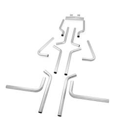 Flowmaster - Flowmaster 15935 Universal Dual Exhaust Pipe Kit 16pc. 2.25" Dia. Aluminized - Image 2