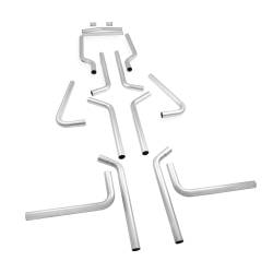 Flowmaster - Flowmaster 15935 Universal Dual Exhaust Pipe Kit 16pc. 2.25" Dia. Aluminized - Image 3