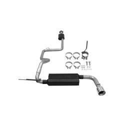 Flowmaster - Flowmaster 817552 Force II Kit Cat-Back Exhaust System Stainless 12-18 Focus - Image 3