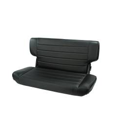 Rugged Ridge - Rugged Ridge 13463.15 Fold & Tumble Rear Seat Black Denim for Jeep Wrangler - Image 1