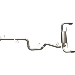 MagnaFlow 15557 Street Series Stainless Cat-Back System for 10-13 Mazda 3