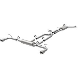 MagnaFlow Exhaust Products - MagnaFlow 15085 Touring Series Stainless Cat-Back System for 07-15 Audi Q7 - Image 1