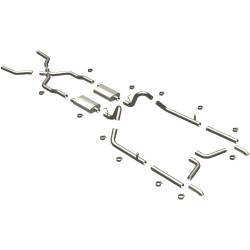 MagnaFlow 16792 Street Series Crossmember-Back System for 55-57 Chevy Bel Air