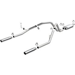 MagnaFlow Exhaust Products - MagnaFlow 15863 Street Series Cat-Back System for 04-05 Dodge Ram 1500 - Image 1