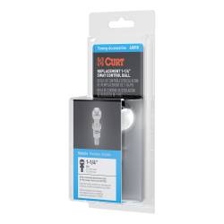 CURT - Replacement 1.25" Sway Control Ball 5/8" x 1.75" Shank Packaged - Image 1