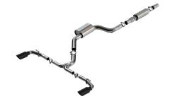 Borla - Borla 140883BC 3" S-Type Cat-Back Exhaust System for 22-25 VW Golf GTI 2.0L - Image 1