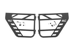 Rough Country Rear Steel Tube Doors Black for 07-18 Jeep Wrangler JK 4DR 10587