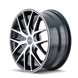 Touren - Touren TR60-3260 16x7 5x112/120 42mm Black/Machined 3260-6709B - Image 2