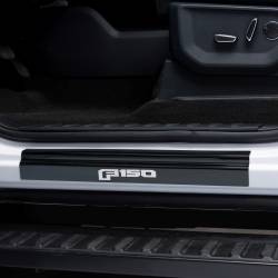 Putco - Putco 95150BPFD Black Door Sills for 15-20 Ford F150 SuperCrew - Image 1