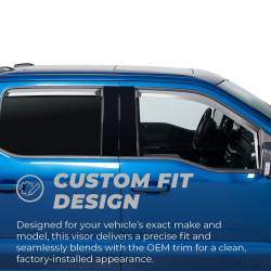 Putco - Putco 480033 Chrome Window Deflectors for 07-14 Tahoe/Yukon - Image 2