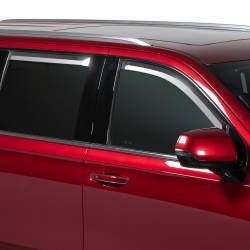 Putco - Putco 480437 Chrome Window Deflectors for 21-25 Escalade/Tahoe/Yukon 4Pc - Image 1