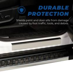 Putco - Putco 95185FD Stainless Door Sill Plates for 17-22 F250/F350/F450/F550 Crew Cab - Image 2