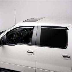 Putco - Putco 580153 Side Window Deflectors for 09-14 Ford F150 Crew Cab - Image 1