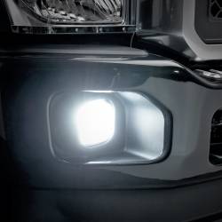 Putco - Putco 2500H1W Optic 360 High Power LED Fog Lights for Bulb Type H1 Pair - Image 1