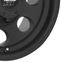 Pro Comp Wheels - Pro Comp Wheels PA69 VINTAGE 16x8 8x6.5 0mm Flat Black PXA7069-6882 - Image 2