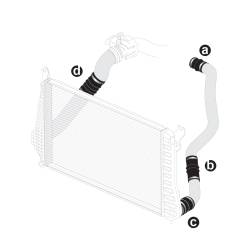 Pacific Performance Engineering - PPE 115911114 Black Silicone Hose & Clamp Kit for 11-16 LML Duramax 6.6L - Image 3