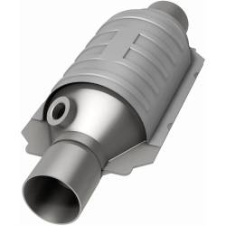 MagnaFlow Exhaust Products - MagnaFlow 53033 Universal Catalytic Converter 9"L x 4.375"W Round - Image 2