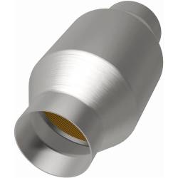 MagnaFlow Exhaust Products - MagnaFlow 53956 Standard Grade Universal Catalytic Converter 8"L x 4"W Round - Image 2