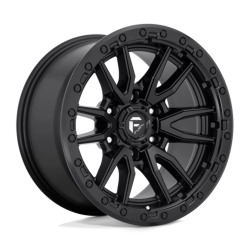 Fuel 1PC - Fuel Off RoadWheel D679 REBEL 17x9 5x5.0 1mm Matte Black D67917907550 - Image 1