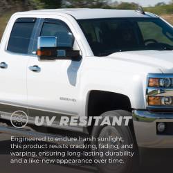 Putco - Putco 580071 Tinted Window Deflectors for 19-25 Ram 1500 Crew Cab - Image 2