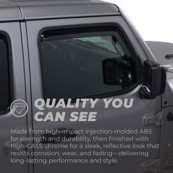 Putco - Putco 580154 Side Window Deflector for 09-14 Ford F150 Extended Cab - Image 2