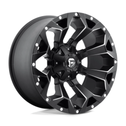 Fuel 1PC - Fuel Off Road D54620908250 D546 ASSAULT 20x9 8x6.5 1mm Matte Black/Machined - Image 1