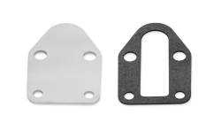 Mr Gasket - Mr Gasket 1515 Fuel Pump Block-Off Plate Chrome Plated - Image 2