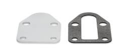 Mr Gasket - Mr Gasket 1515 Fuel Pump Block-Off Plate Chrome Plated - Image 3