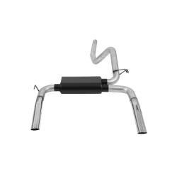 Flowmaster - Flowmaster 17199 American Thunder Cat-Back Exhaust System Aluminized - Image 2