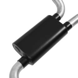 Flowmaster - Flowmaster 17199 American Thunder Cat-Back Exhaust System Aluminized - Image 4