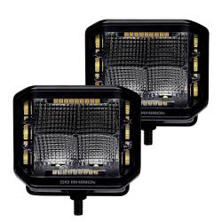 Go Rhino - Go Rhino 750700322FCS Blackout Series Sideline LED Cube Flood Light Kit - Image 2