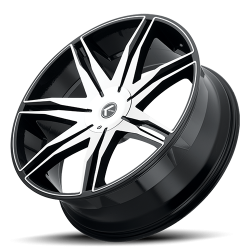 Kraze Wheels - Kraze KR195 Milano 18x8 5x120 40mm Satin Black KR195-8812B40 - Image 2