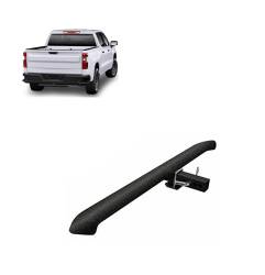 Black Horse Off Road - Black Horse RAZ48T Rear Hitch Step Textured Black Universal - Image 1